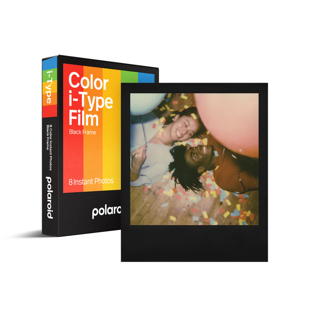 Polaroid Color i‑Type Instant Film (Black Frame)
