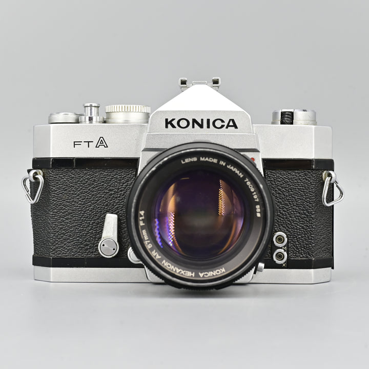 Konica FTA + Hexanon AR 57mm F1.4 Lens