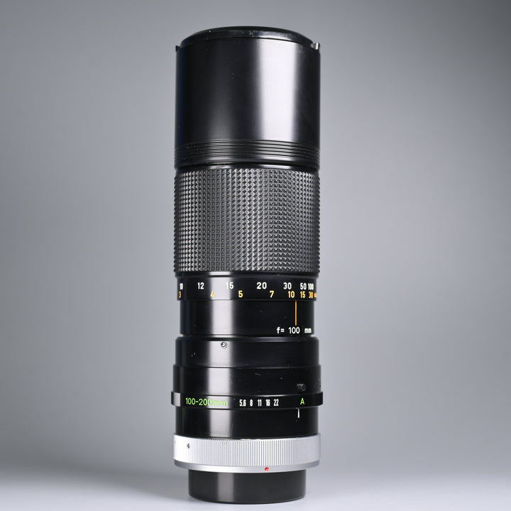 Canon FD 100-200mm F5.6 S.C. Zoom Lens