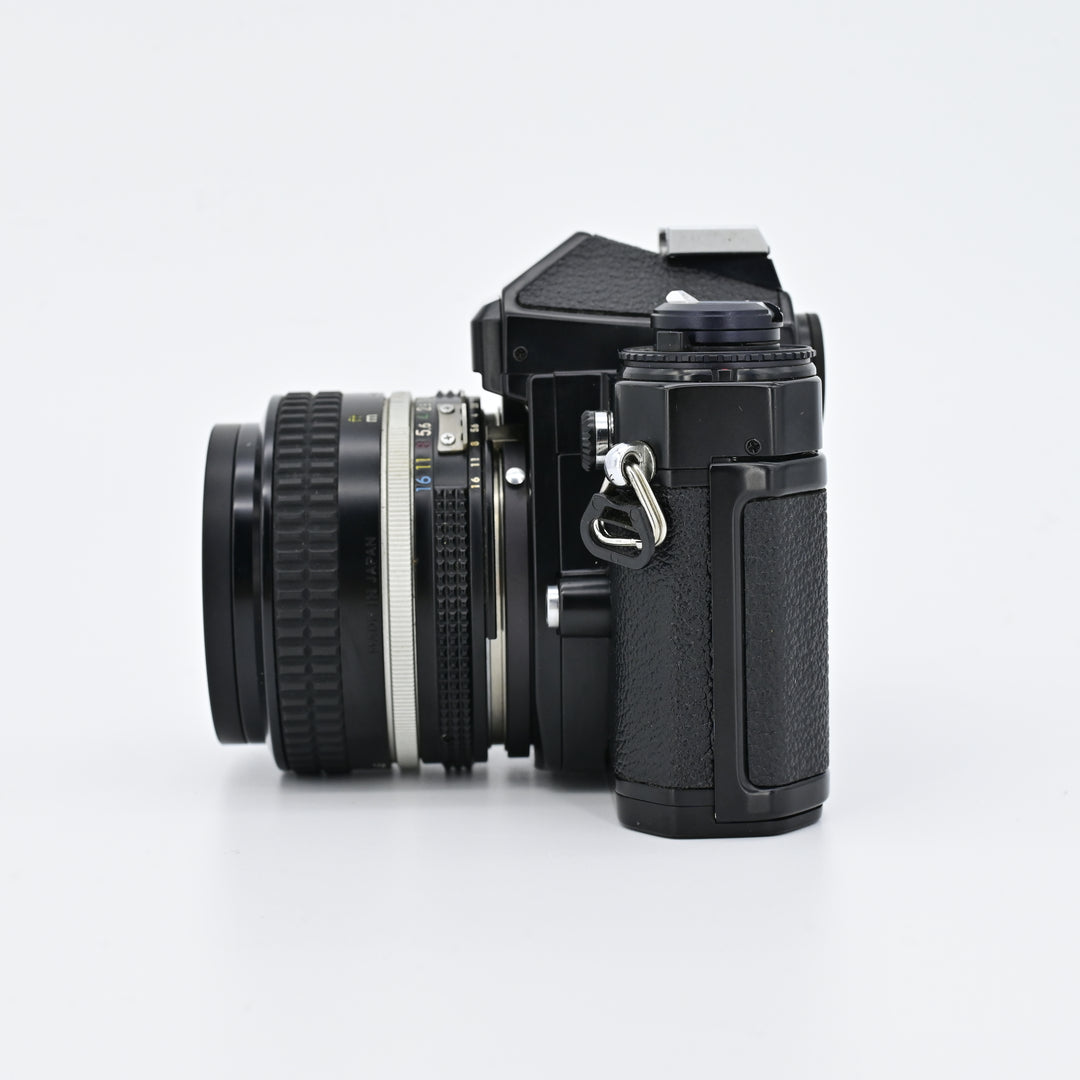 Nikon FE + Nikkor 50/1.4 lens