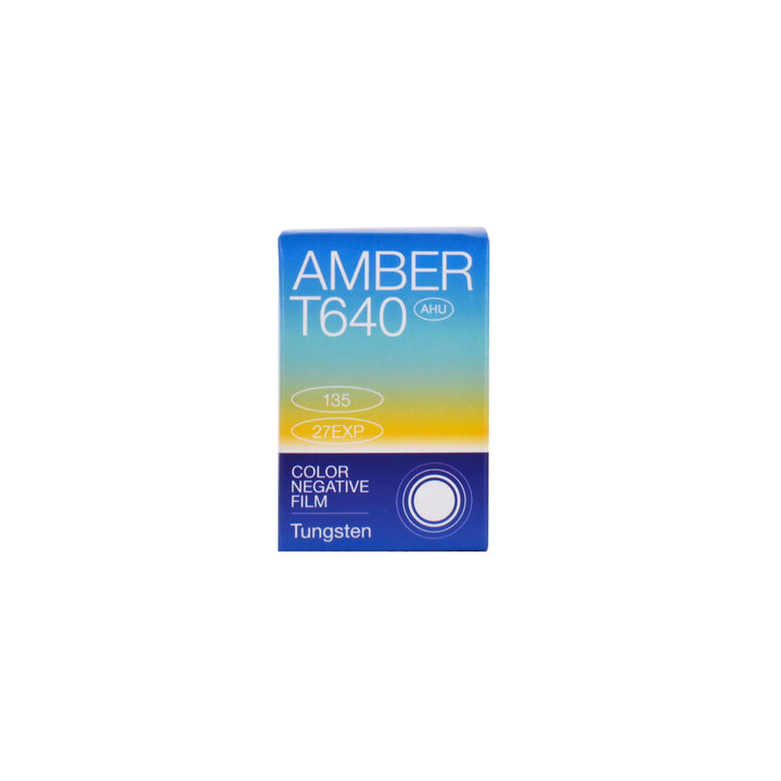 Amber T640 AHU Color Negative 27 Exp 35mm Cine Film