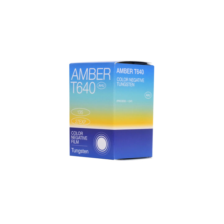Amber T640 AHU Color Negative 27 Exp 35mm Cine Film