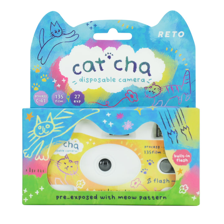 RETO Retocolor CAT'CHA 400 Disposable Camera, 27 Exp