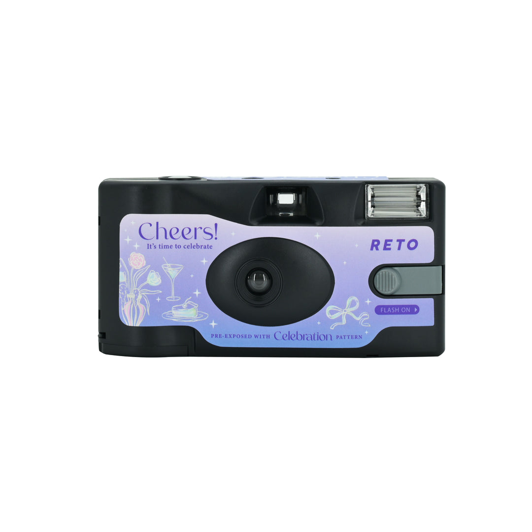 RETO Retocolor CHEERS 400 Disposable Camera, 27 Exp