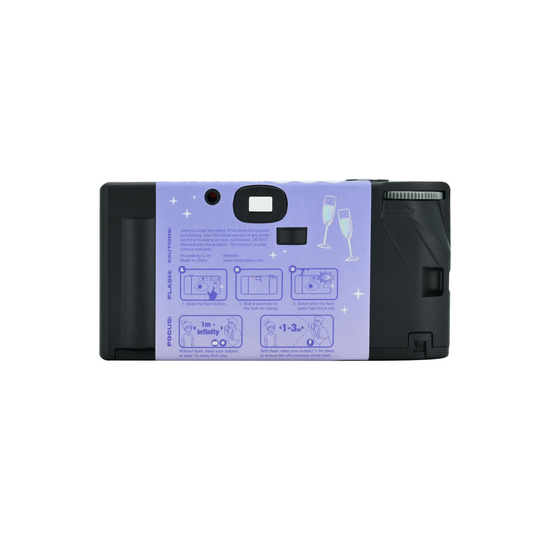 RETO Retocolor CHEERS 400 Disposable Camera, 27 Exp