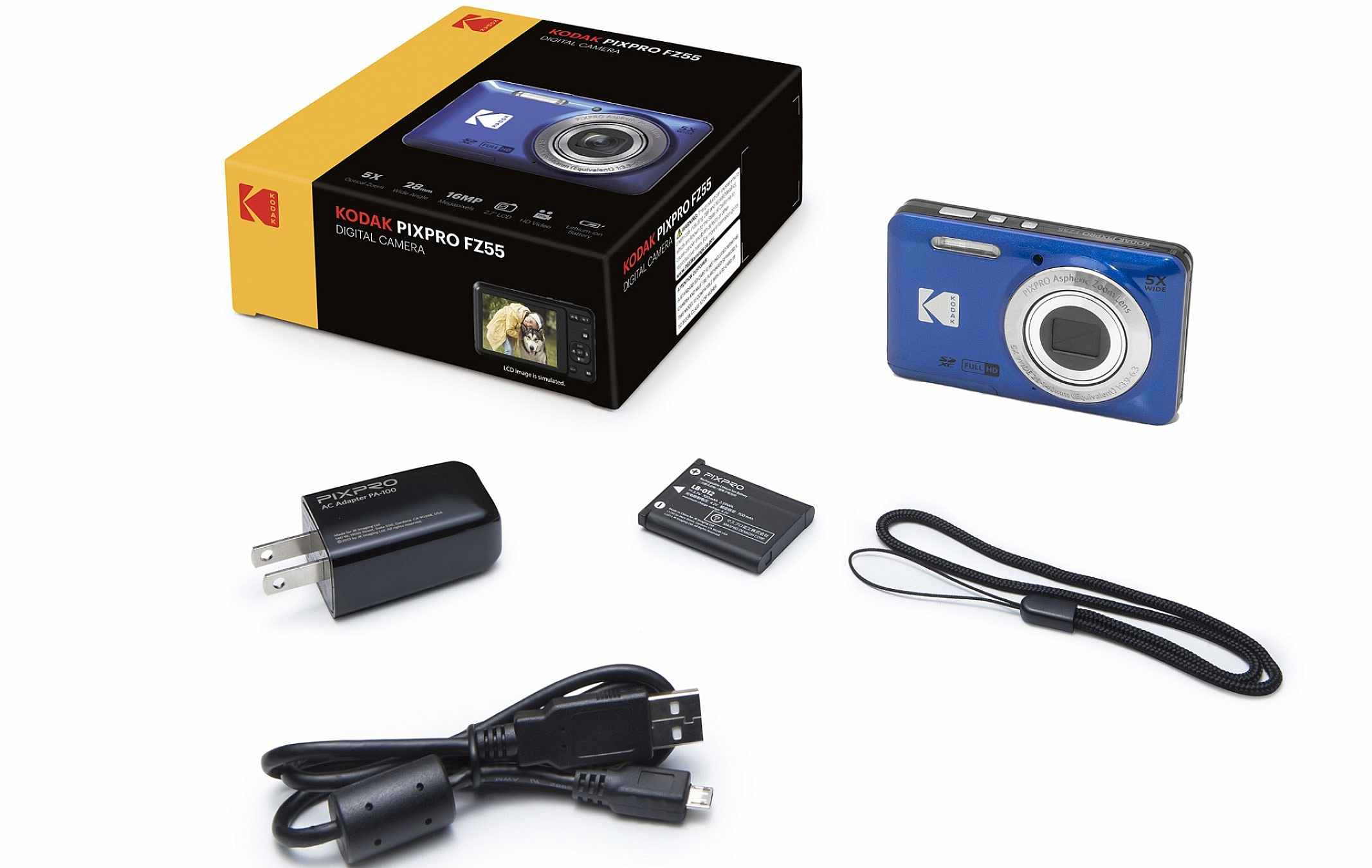 KODAK PIXPRO FZ55 Digital Camera – SHOWA
