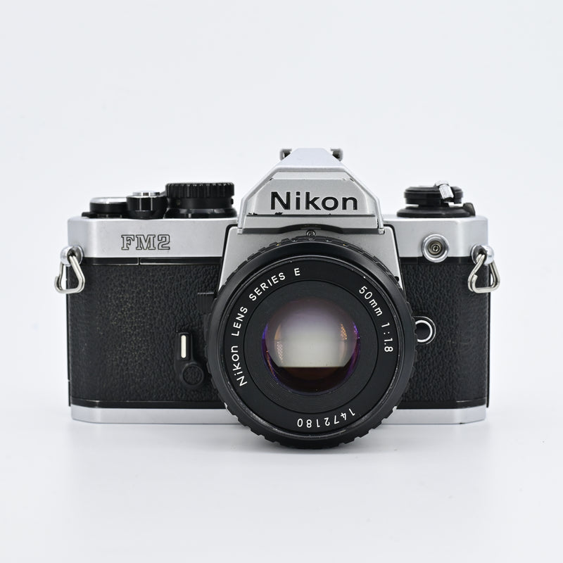 Nikon FM2 Silver + Series E 50/1.8 Lens