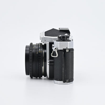Nikon FM2 Silver + Series E 50/1.8 Lens