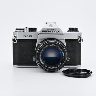 Pentax K1000 + SMC Pentax-M 50/1.4 Lens