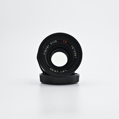 Contax Carl Zeiss Planar 45/2 T* Lens