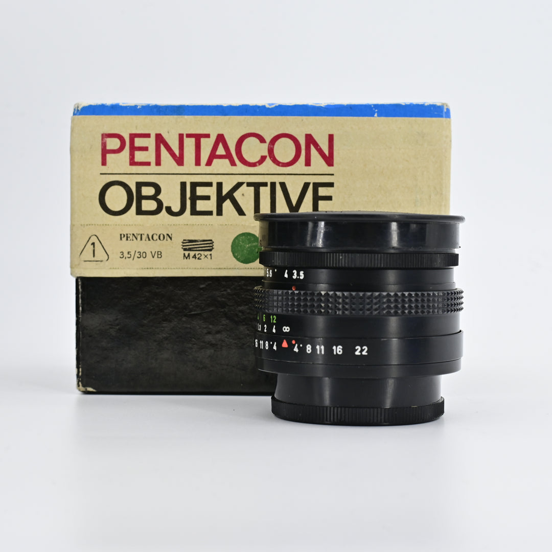 Pentacon 30mm F3.5 M42 Lens