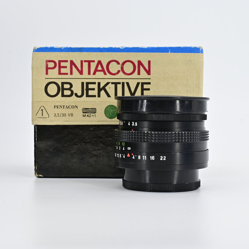 Pentacon 30mm F3.5 M42 Lens