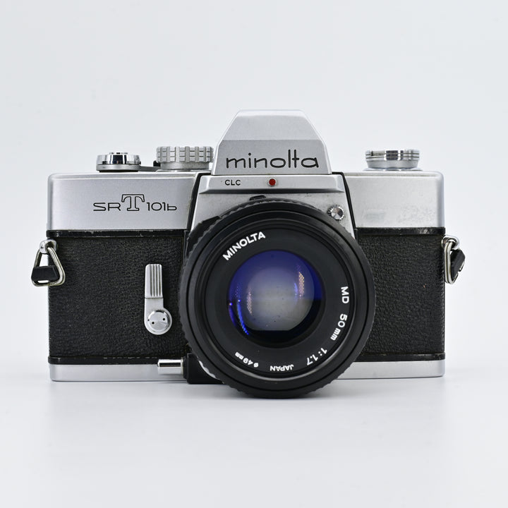 Minolta SRT101b + MD 50mm F1.7 Lens