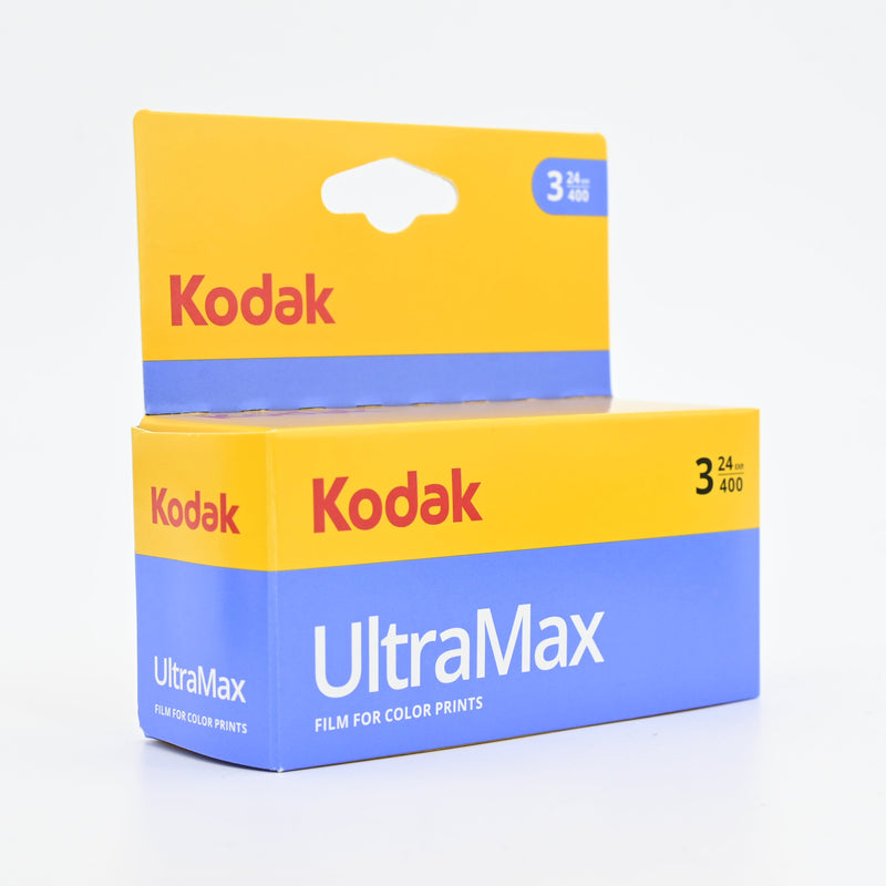 Kodak Ultramax 400, 24Exp 35mm Film (3 Pack)