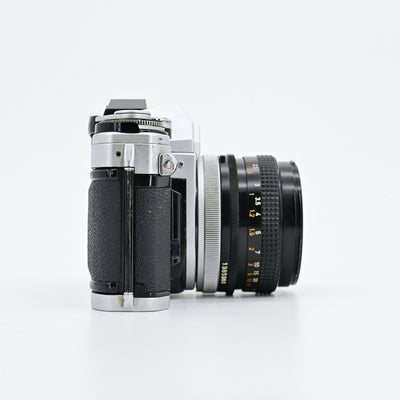 Canon AE-1 + FD 50mm F1.8 S.C. Lens