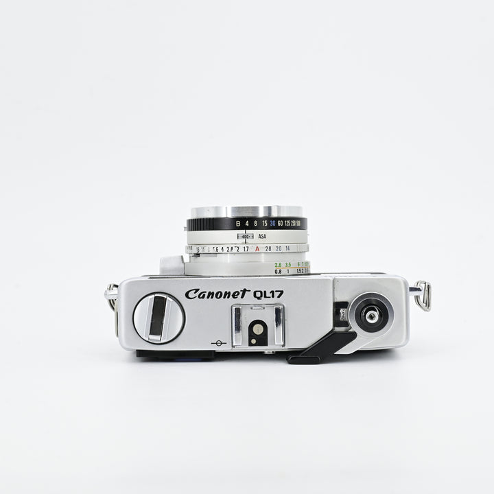 Canon Canonet QL17 GIII with case