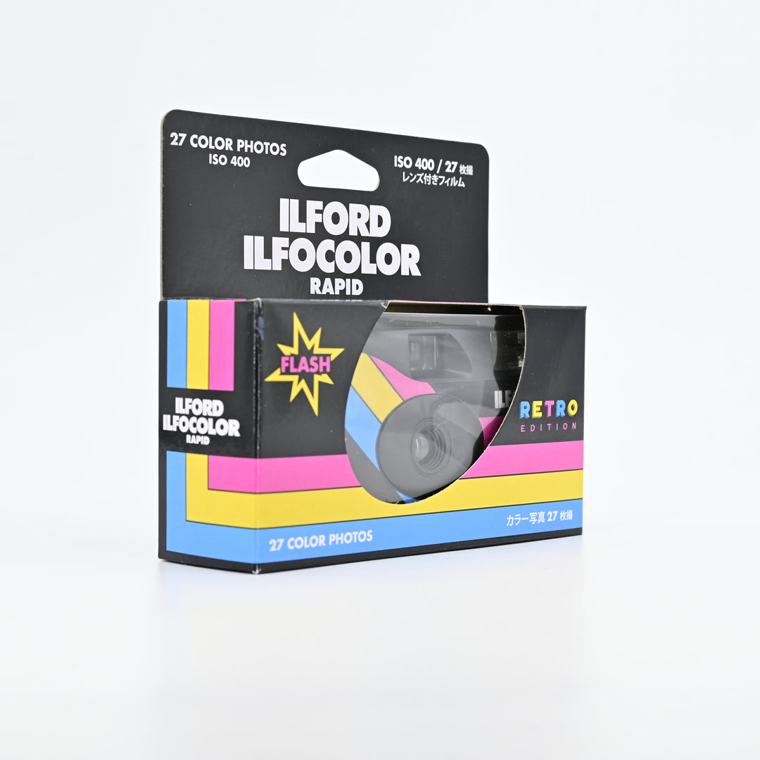 Ilford ILFOCOLOR RAPID RETRO Single Use Camera