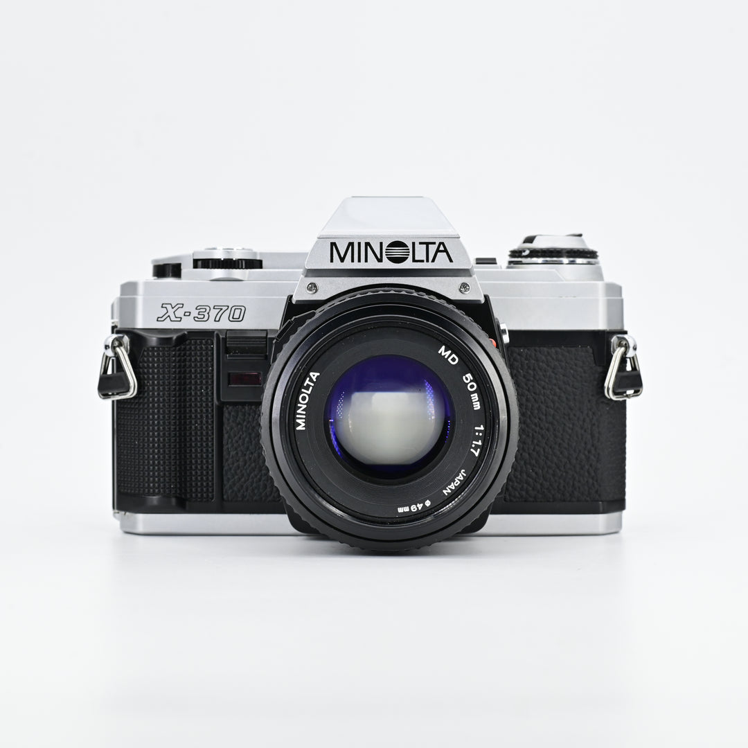 Minolta X370 + MD 50mm F1.7 Lens