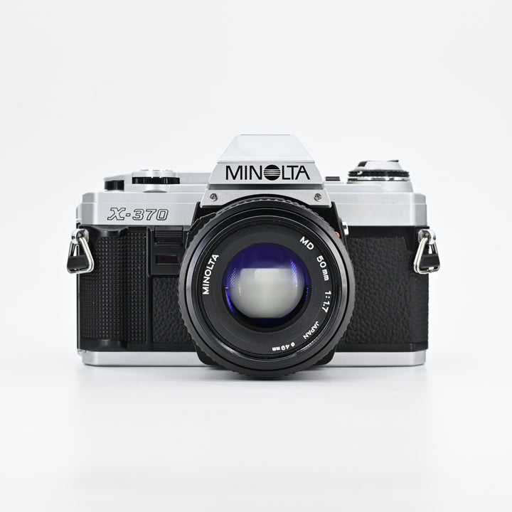 Minolta X370 + MD 50mm F1.7 Lens