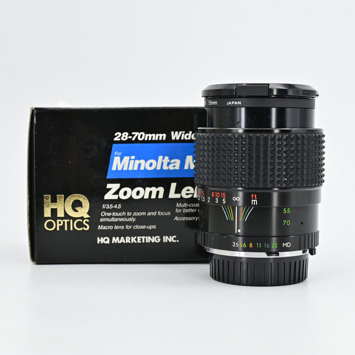 MC 28-70mm f/3.5-4.5 Zoom Lens (For Minolta Mount)