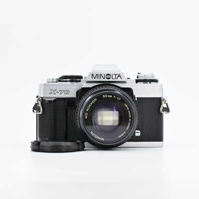 Minolta X-70 + MD Rokkor 50/1.7 Lens