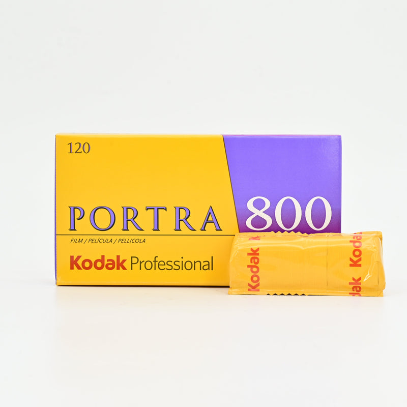 Kodak Portra 800, 120 Film (Single Roll)