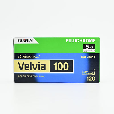 Fujifilm Velvia 100, 120 Film (Single Roll)