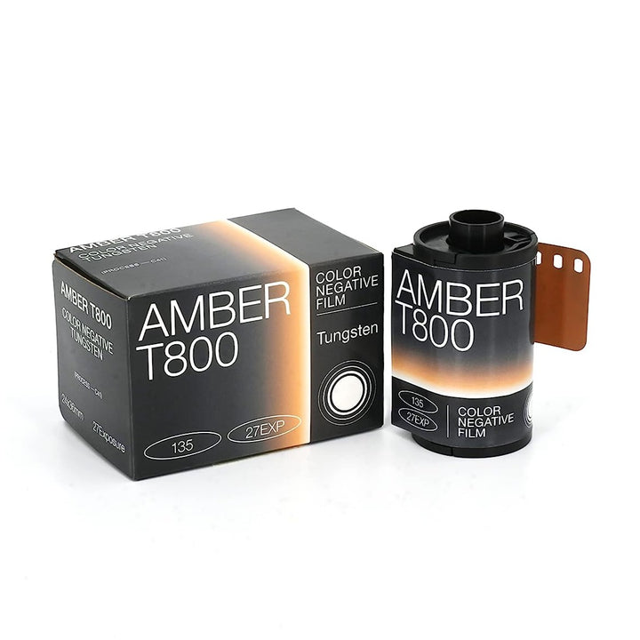 Amber T800 Color Negative 27 Exp 35mm Cine Film