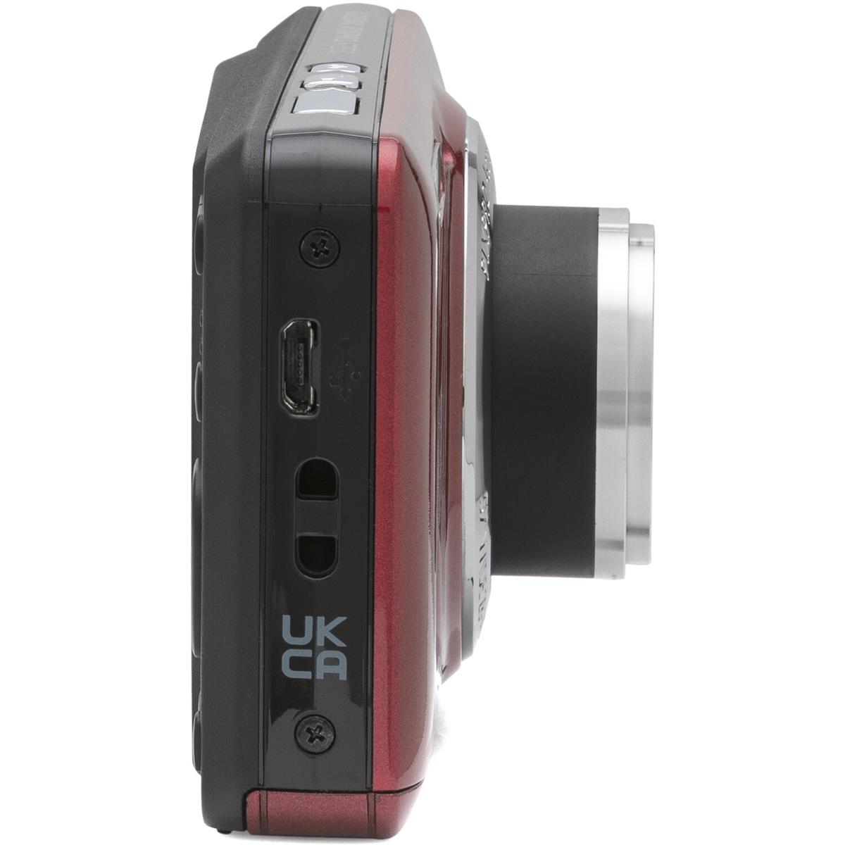 Kodak PIXPRO FZ55 赤 コンパクトデジタルカメラ Kodak コンパクトデジタルカメラ 充電式 PIXPRO FZ55 ブラック