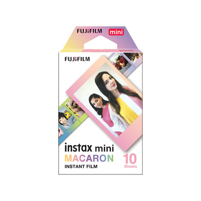 Fujifilm INSTAX Mini Instant Film (10 Exposures, Macaron Frame)