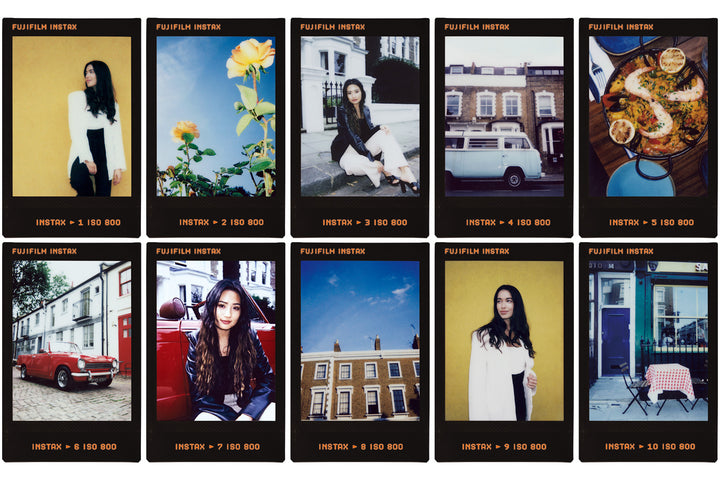 Fujifilm INSTAX Mini Instant Film (10 Exposures, Contact Sheet Frame)