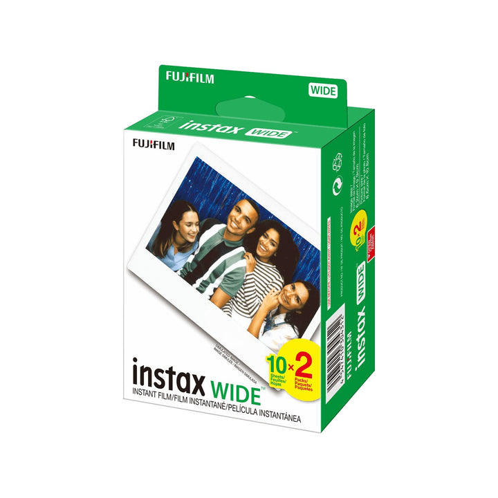 Fujifilm INSTAX Wide Instant Film (Twin Pack - 20 Sheets)