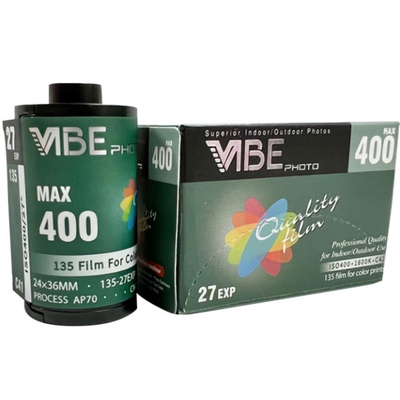 VIBE Max 400, 27 Exp 35mm Film