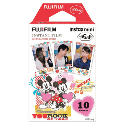 Fujifilm INSTAX Mini Instant Film (10 Exposures, Micky & Friends)