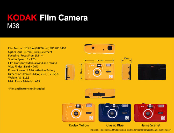 Kodak M38 Film Camera