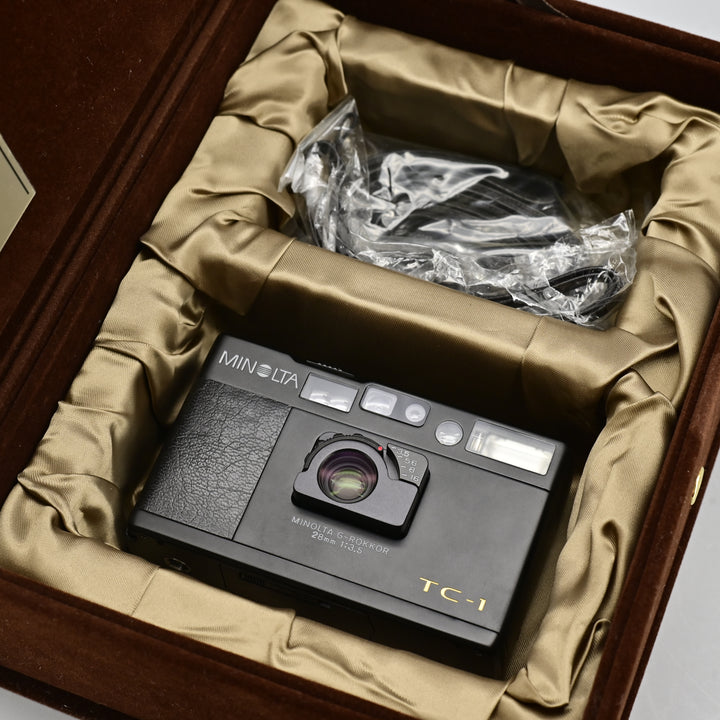 Minolta TC-1 Black 70th Anniversary Limited (Brand New Camera).