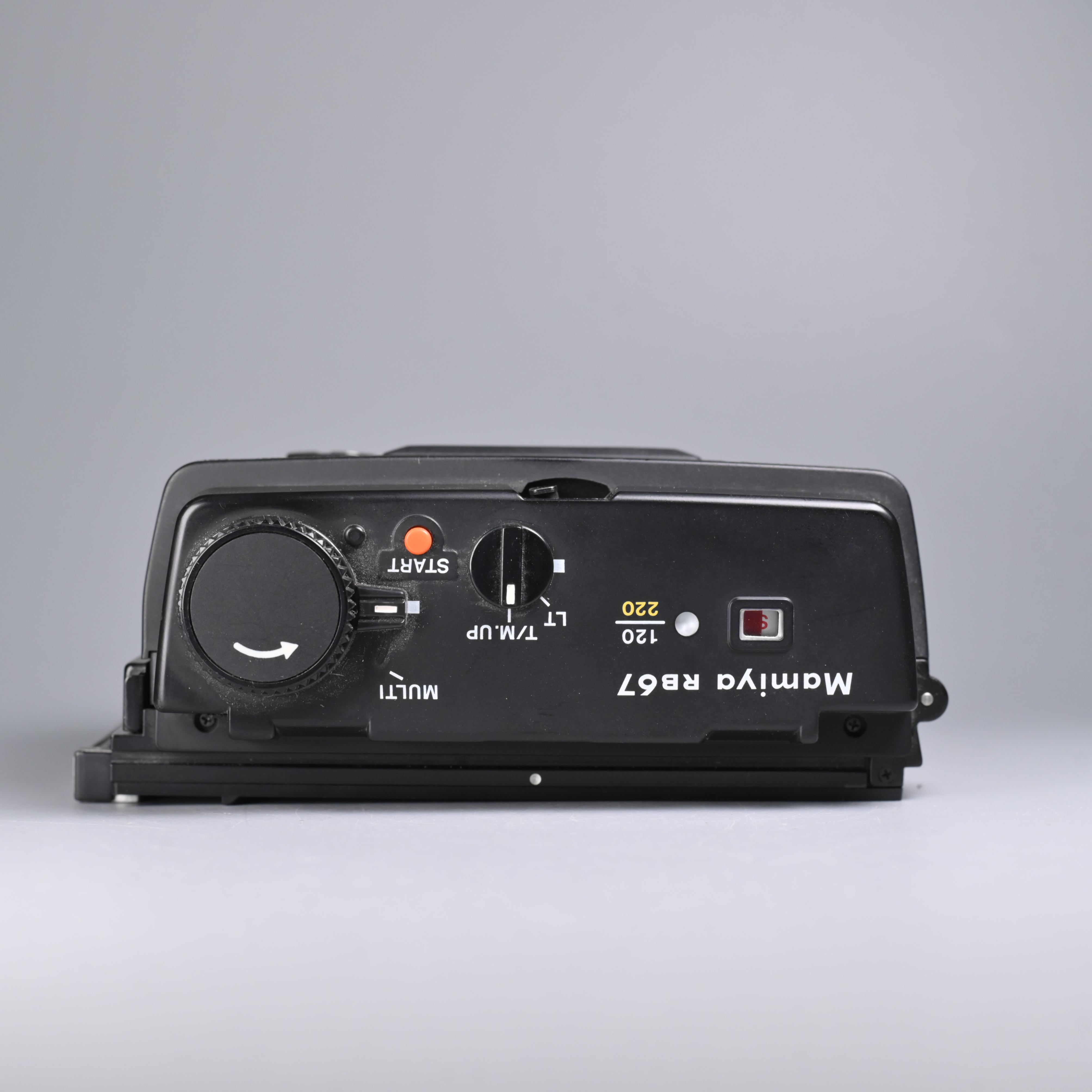 マミヤ Mamiya RB67 6x8 Motorized 120 220 MAMIYA RB67 6x8 Motorized 120 220 Film Back Holder [ TOP