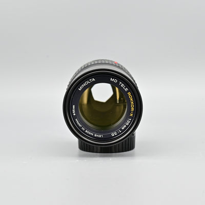 Minolta X700  + MD 50mm F1.7 Lens + MD 135mm F3.5 Lens