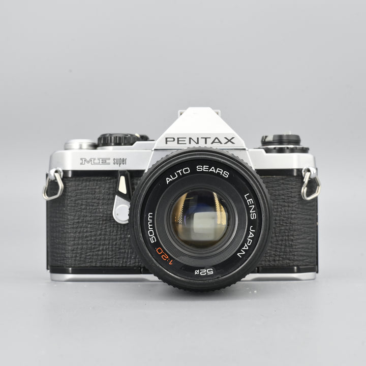 Pentax ME Super + Auto Sears 50mm F2 Lens