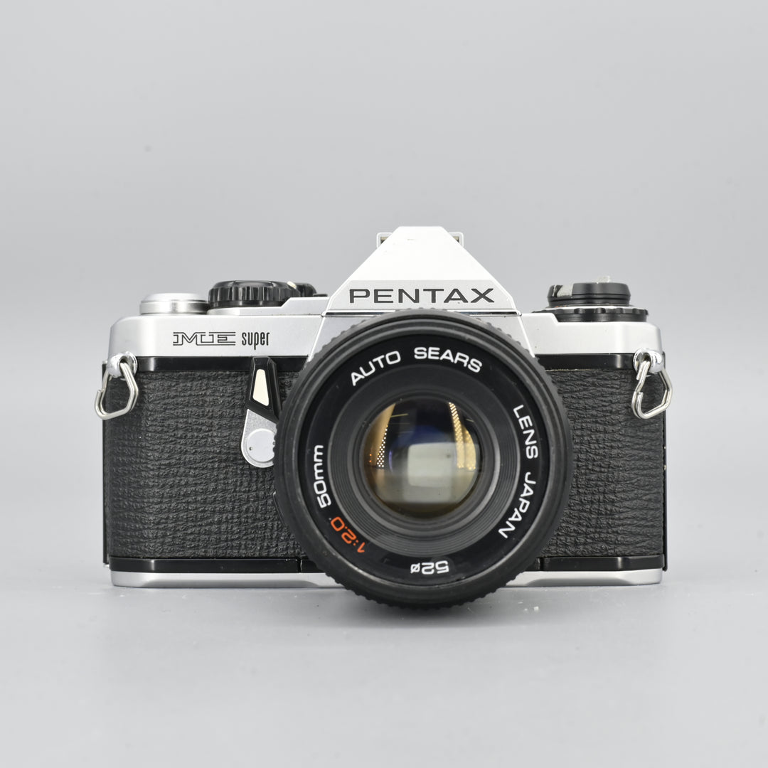 Pentax ME Super + Auto Sears 50mm F2 Lens