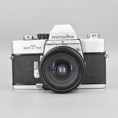Minolta SRT101 + Focal MC 28mm F2.8 Lens [READ]