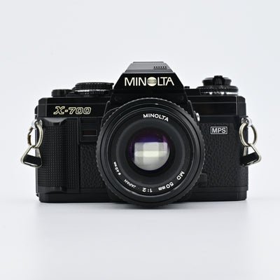 Minolta X700 + MD 50mm F2 Lens