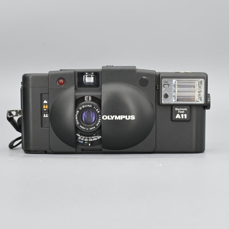 Olympus XA2 + A11 Flash (Box Set).