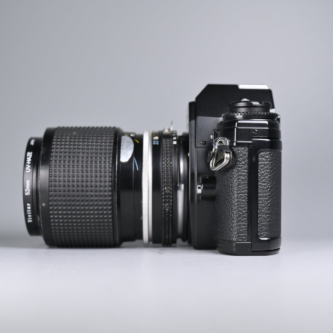 Nikon EM Black + Zoom-Nikkor 43-86/3.5 Lens