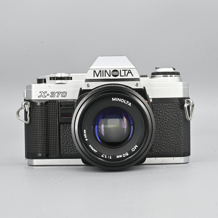 Minolta X370 + MD 50mm F1.7 Lens + Albinar 80-200mm F3.8 Zoom Lens