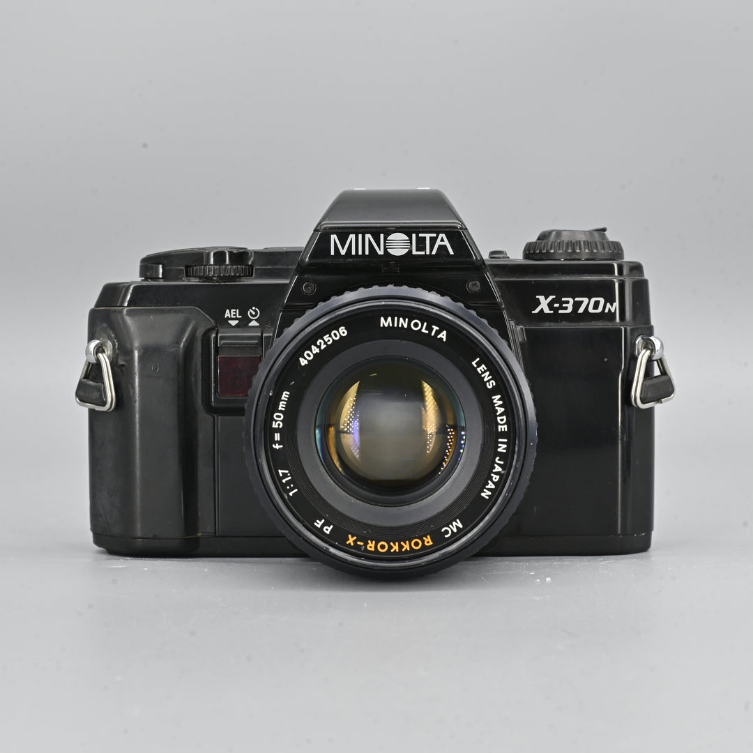 Minolta X370N + MC 50mm F1.7 Lens