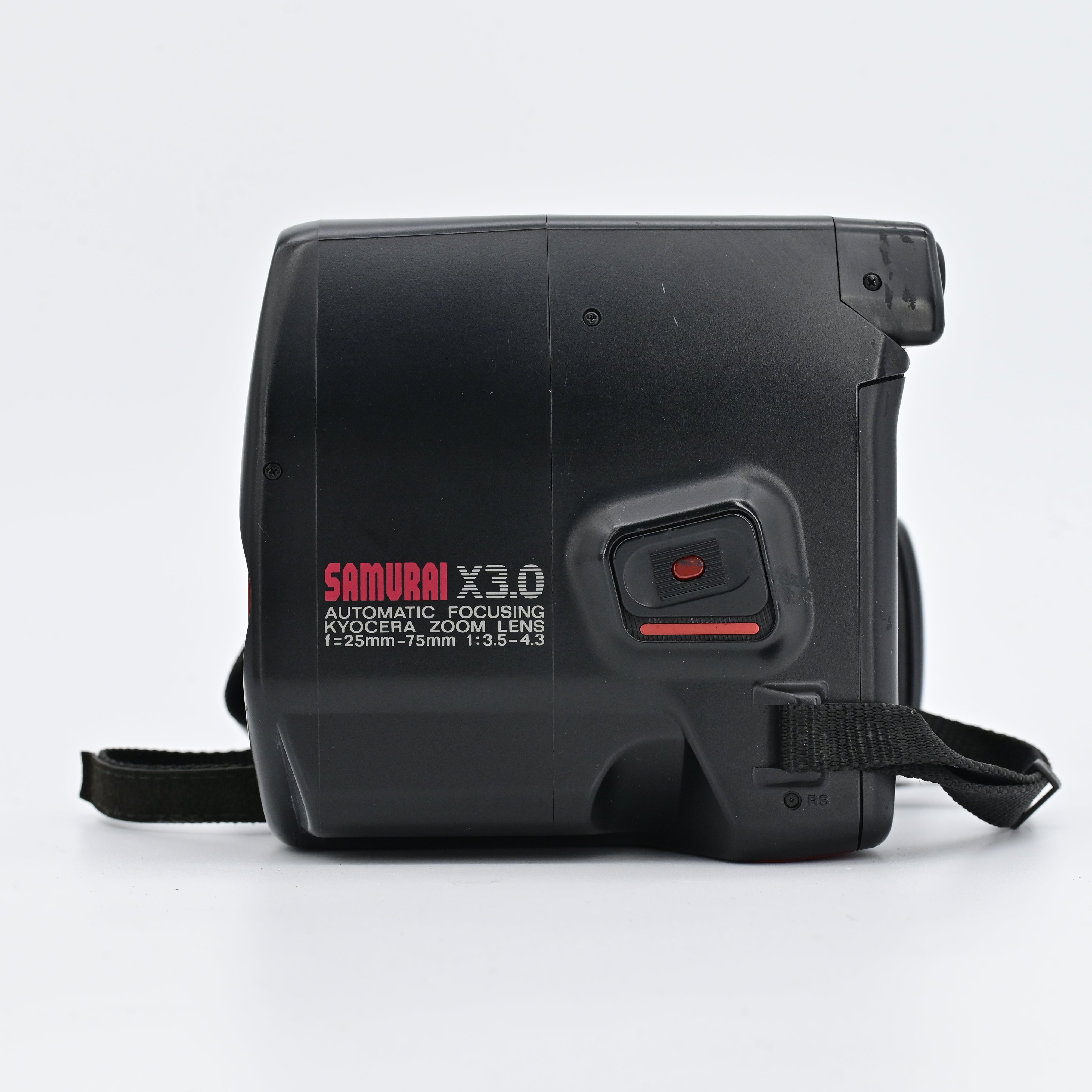 #446■動作品■ KYOCERA SAMURAI x3.0 Kyocera Samurai X3.0 RED 35mm Half Frame Film Camera – Relics