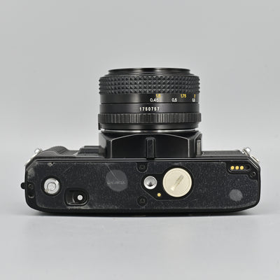 Minolta X7A Black + MD 50mm F2 Lens