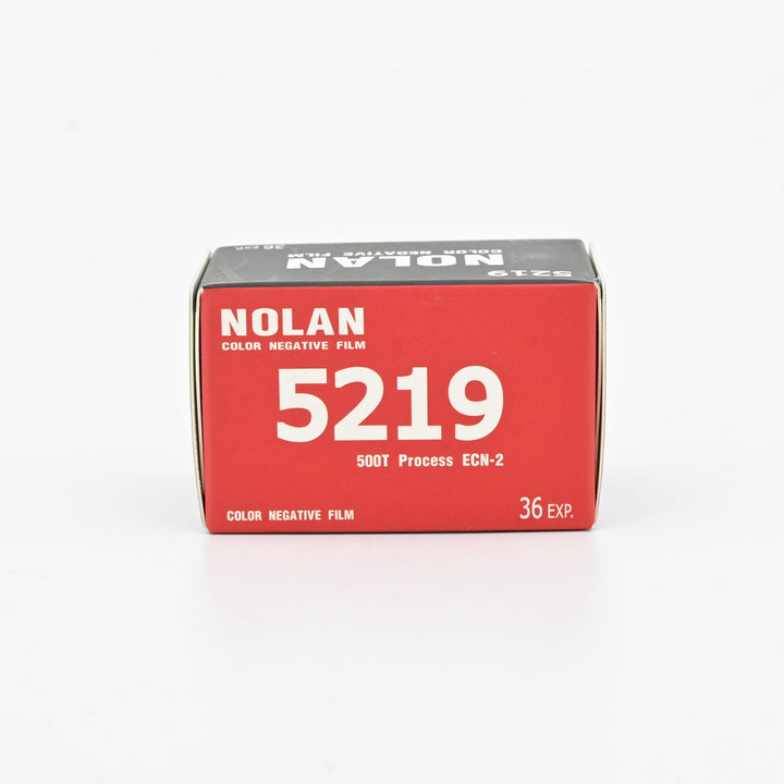 Nolan 5219 500T, 36 Exp 35mm Cine Film