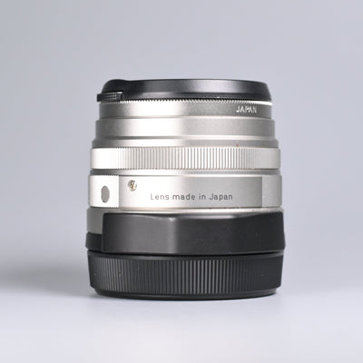 Contax Planar 45mm F2 Lens.